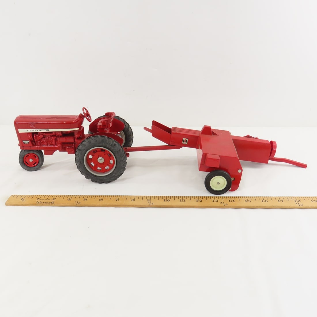 ERTL International Farmall 544 & IH Hay Baler - 2