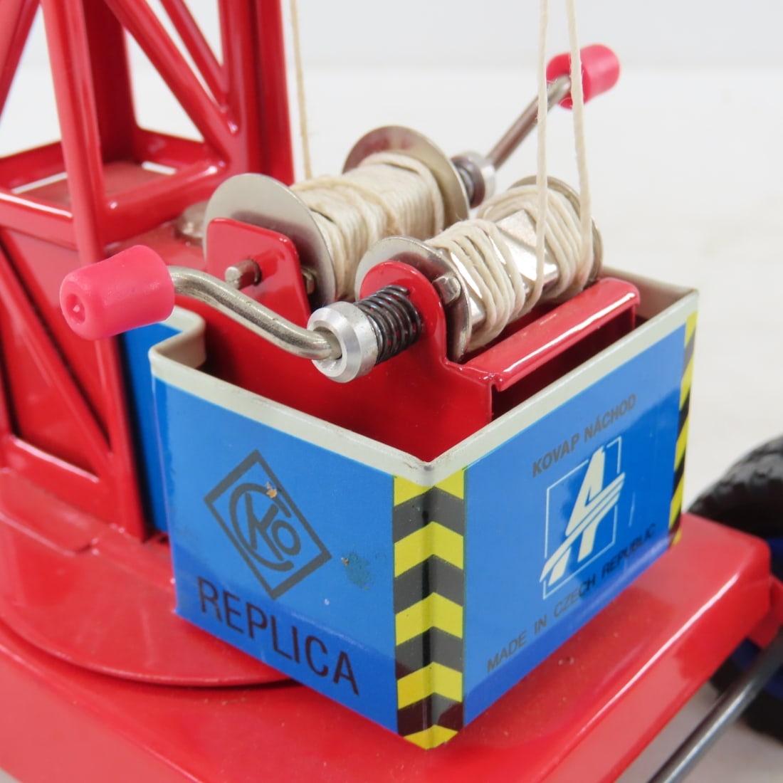 Czech Kovap Toy Construction Crane - 11