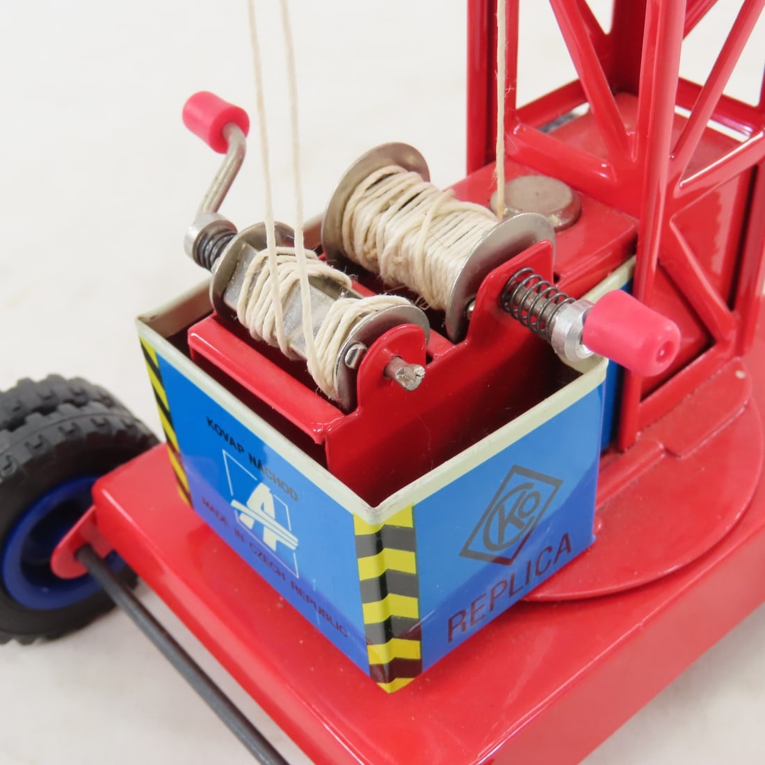 Czech Kovap Toy Construction Crane - 9