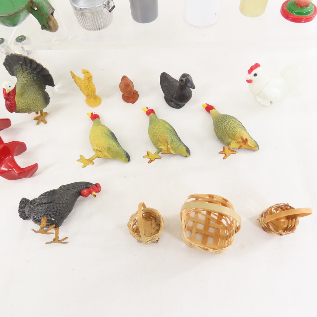 Hand Painted Wood Ducks and Other Miniatures - 10