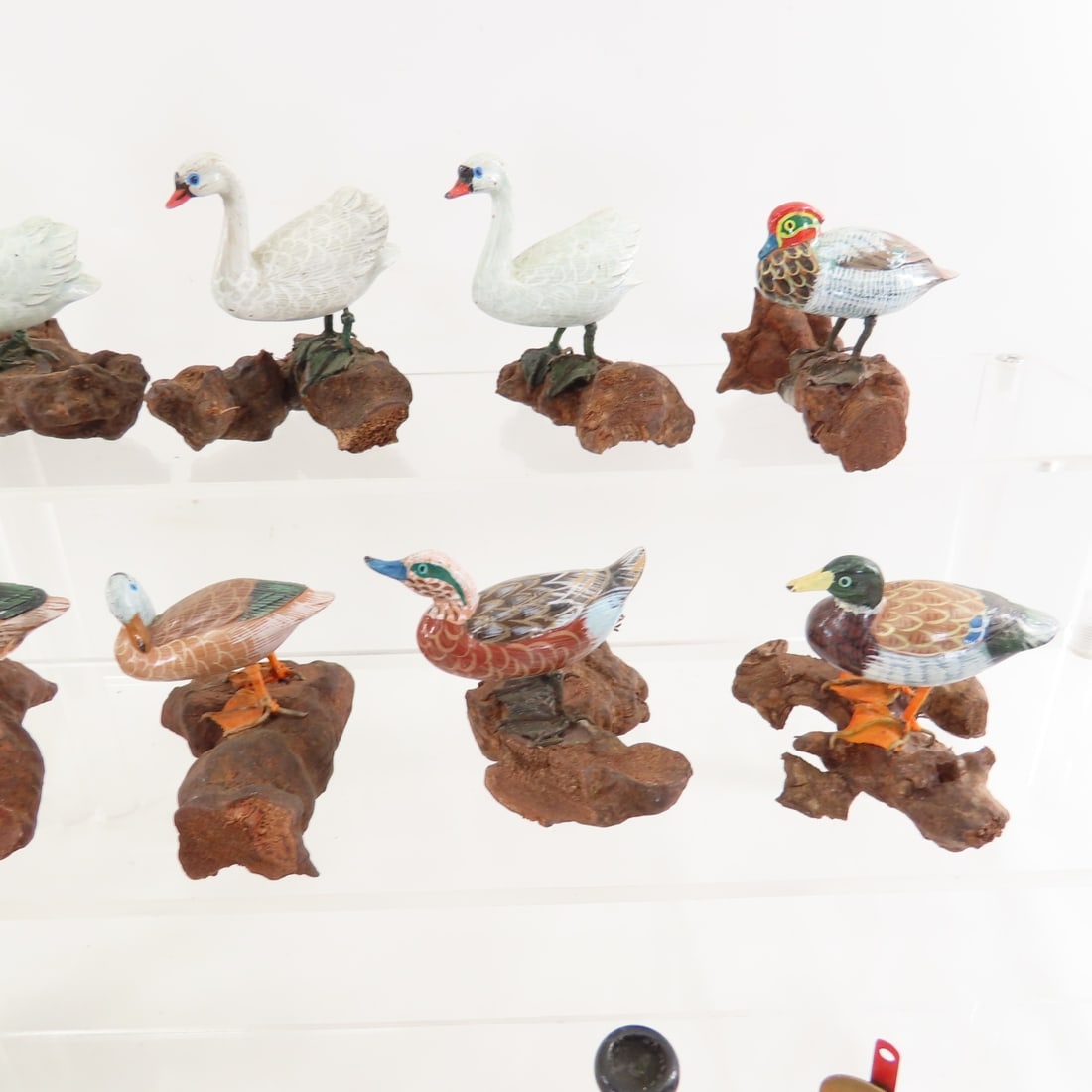 Hand Painted Wood Ducks and Other Miniatures - 4