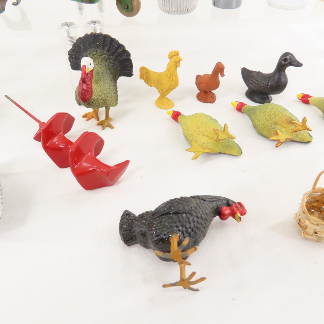 Hand Painted Wood Ducks and Other Miniatures - 9