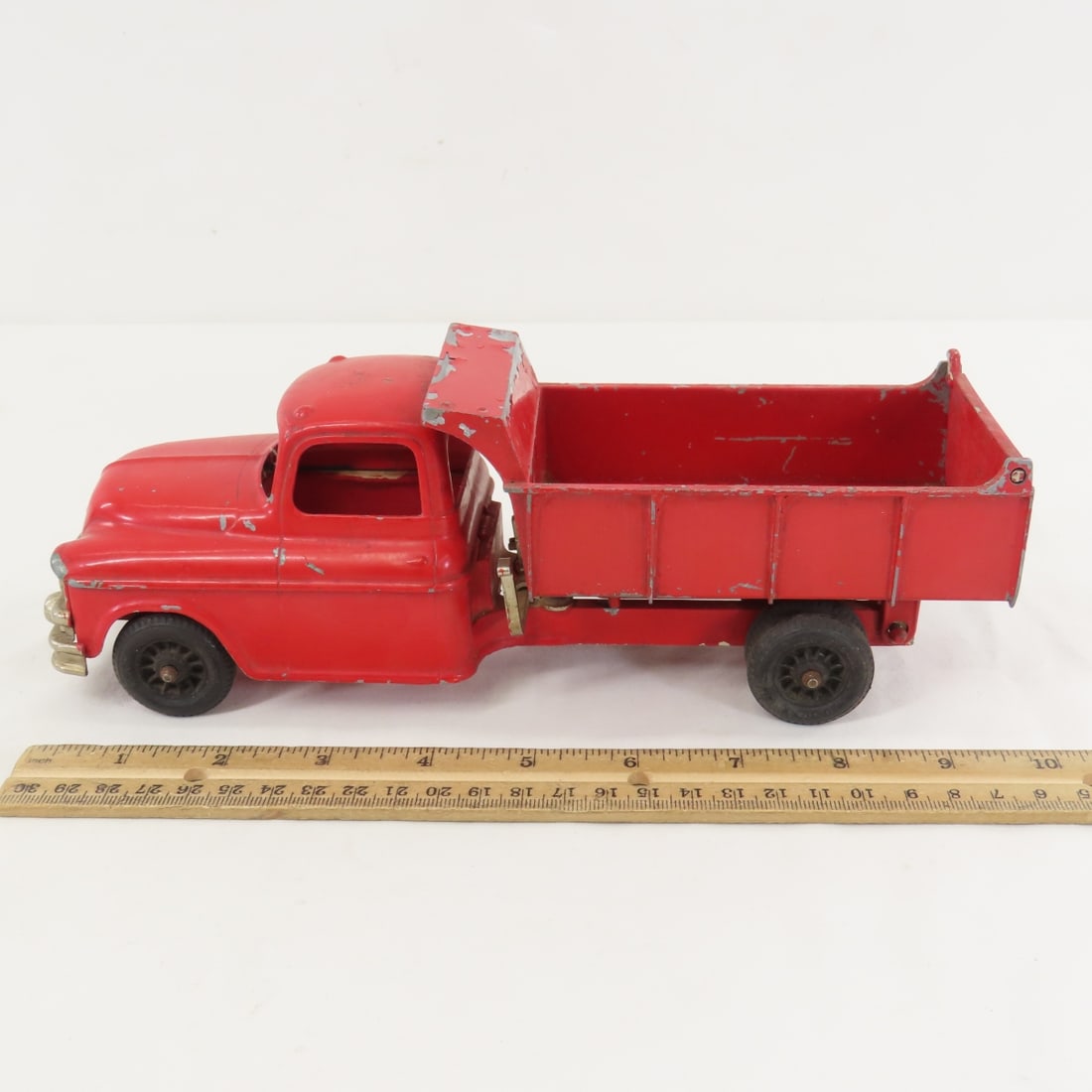 4 Hubley Kiddie Toy Trucks - 2
