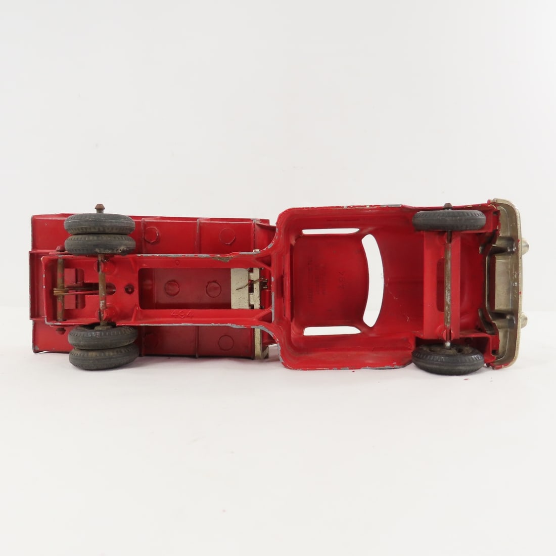 4 Hubley Kiddie Toy Trucks - 7