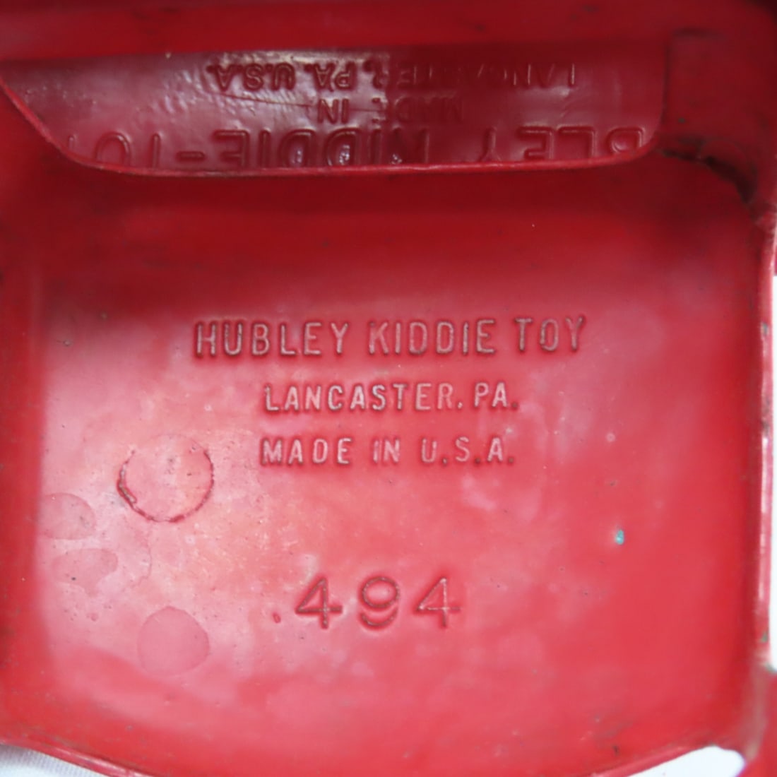 4 Hubley Kiddie Toy Trucks - 8