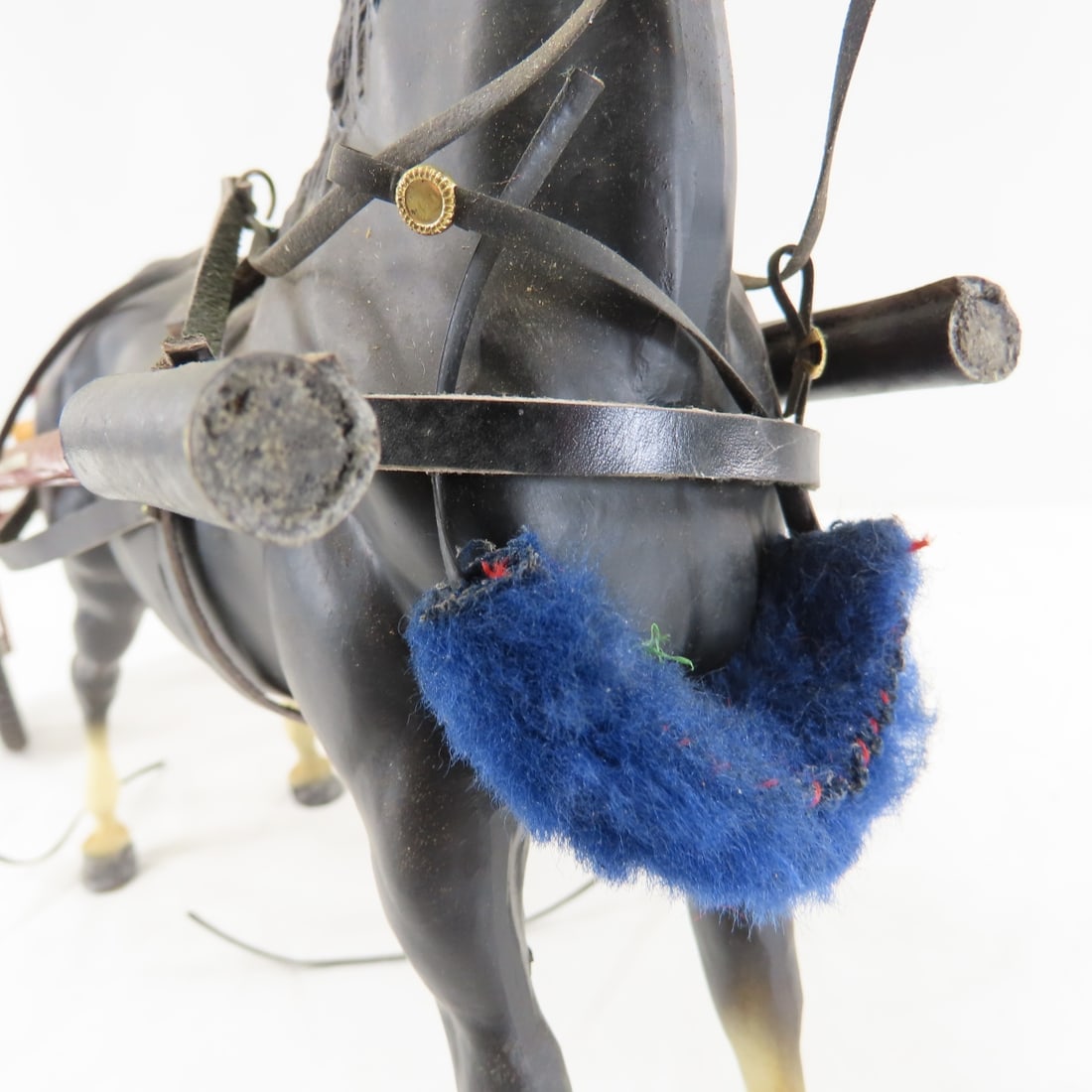 Custom Racing Sulky with Plastic Breyer Horse - 15