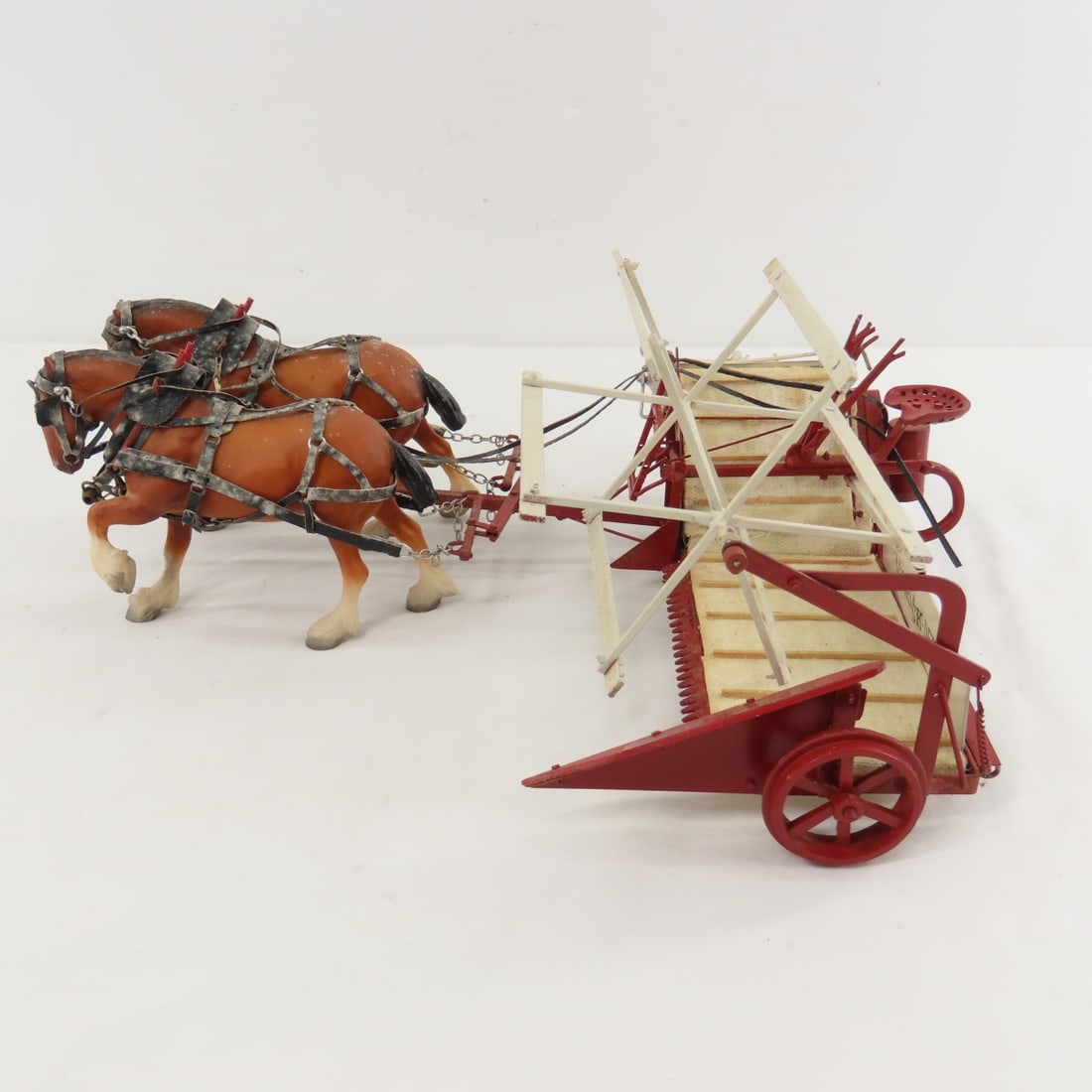 Harold Wolf Custom M-D Horse Drawn Hay Binder - 2