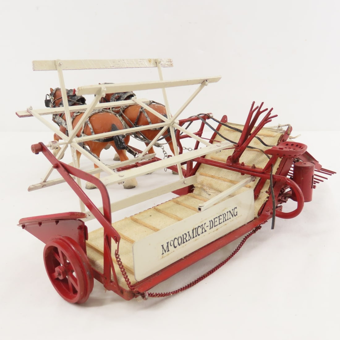 Harold Wolf Custom M-D Horse Drawn Hay Binder - 3