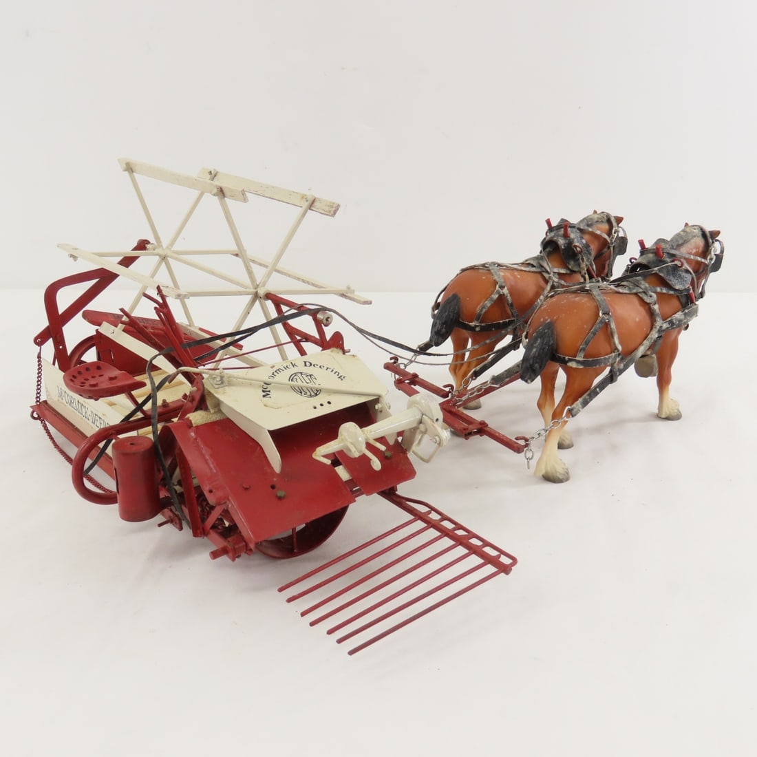 Harold Wolf Custom M-D Horse Drawn Hay Binder - 5