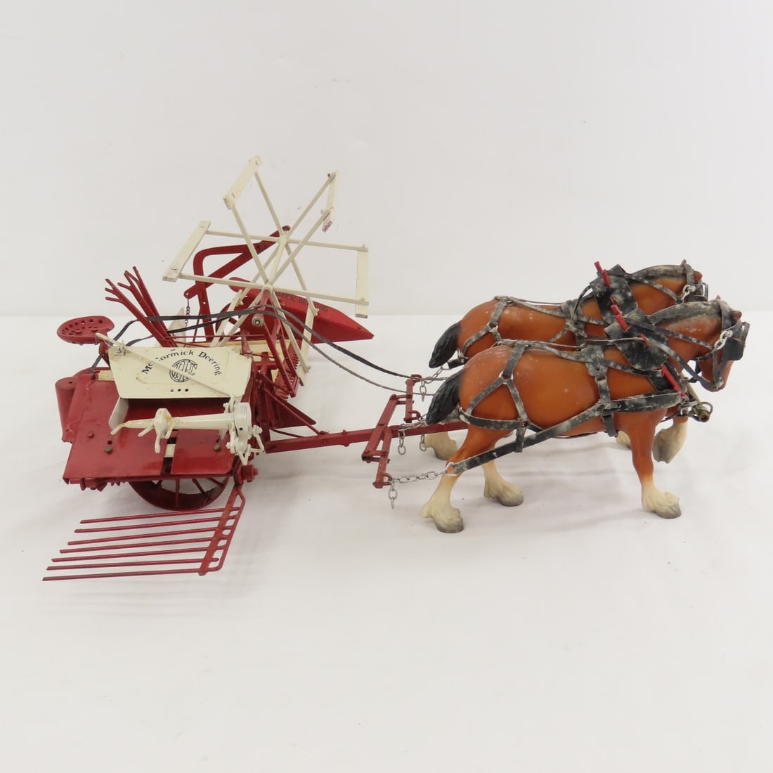 Harold Wolf Custom M-D Horse Drawn Hay Binder - 6