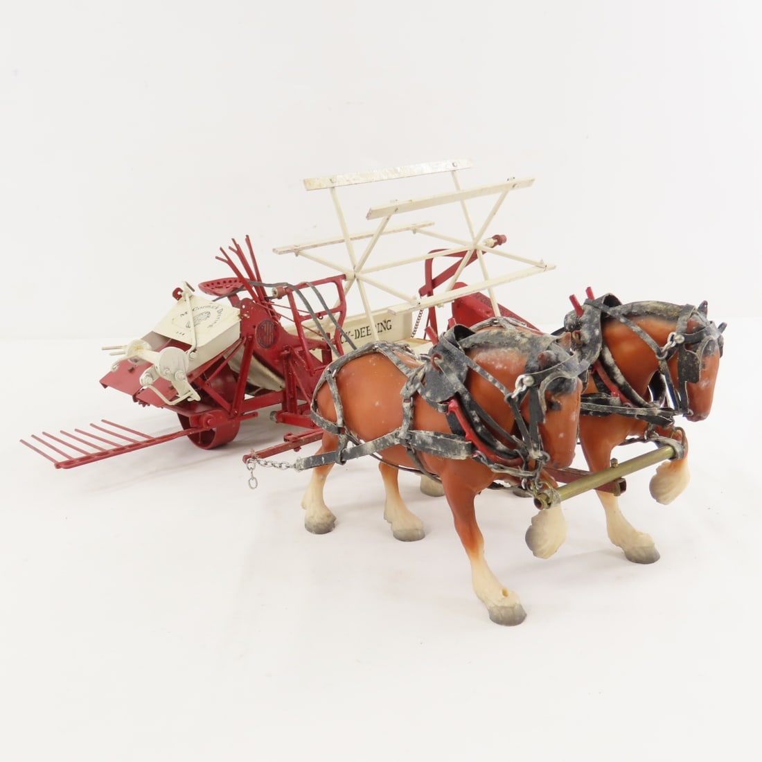 Harold Wolf Custom M-D Horse Drawn Hay Binder - 7