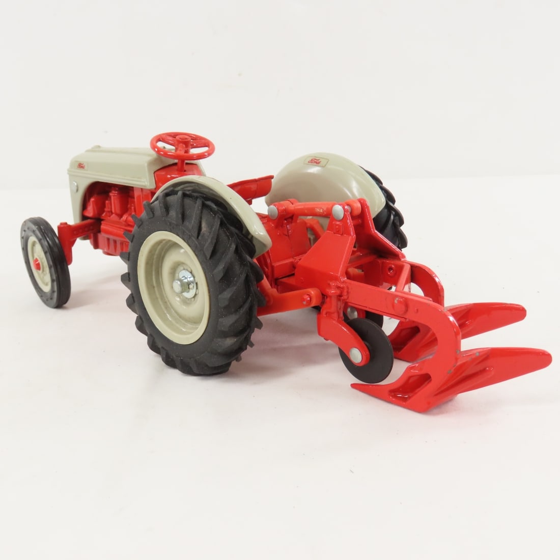 2 ERTL FORD WF Tractors & 1 2 Bottom Plow - 3