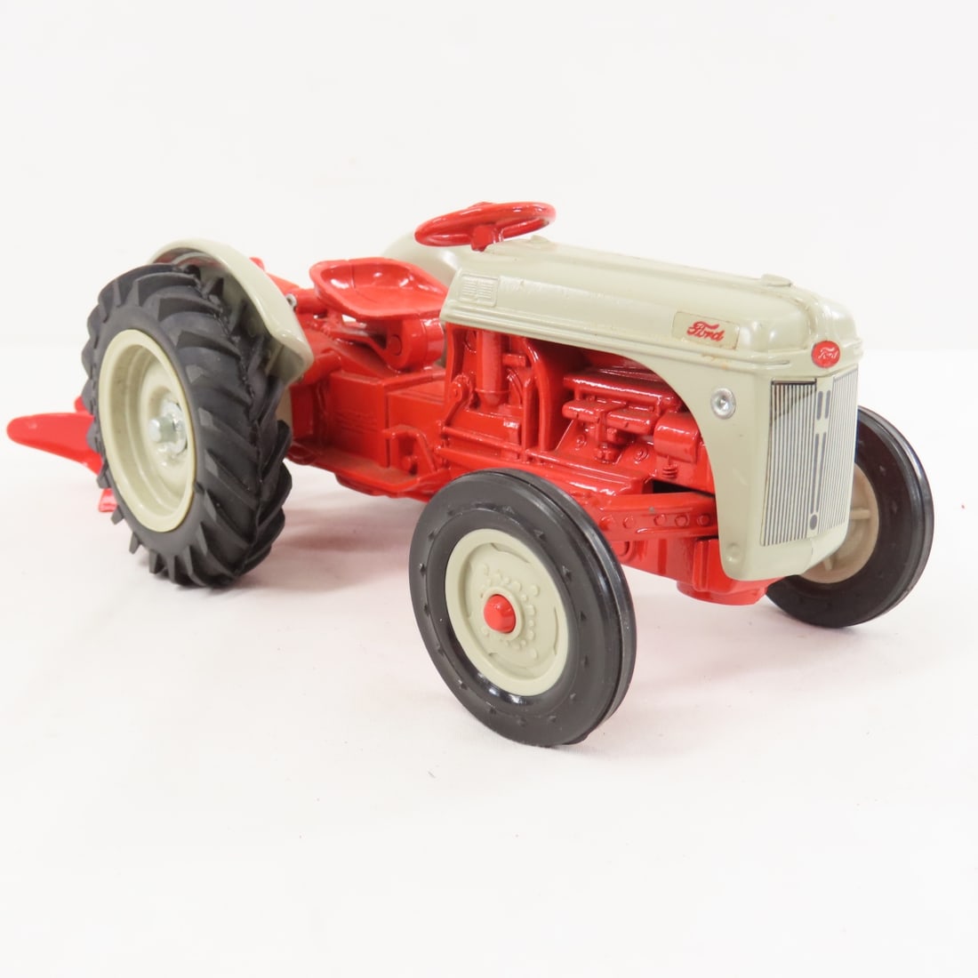 2 ERTL FORD WF Tractors & 1 2 Bottom Plow - 7