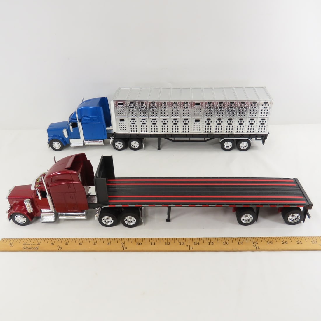 Franklin Mint & 2 New Ray Semi-Trailers - 14