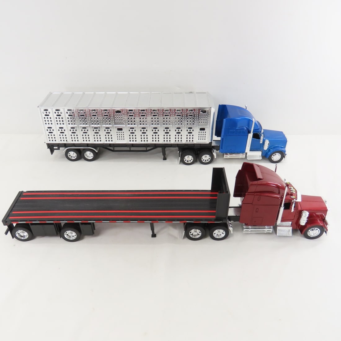 Franklin Mint & 2 New Ray Semi-Trailers - 16