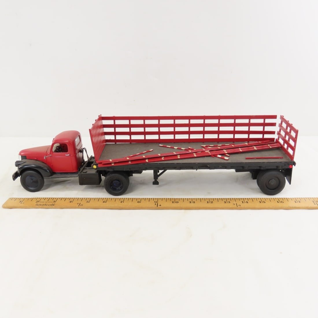 Custom Wood and Plastic Stake Truck - 2