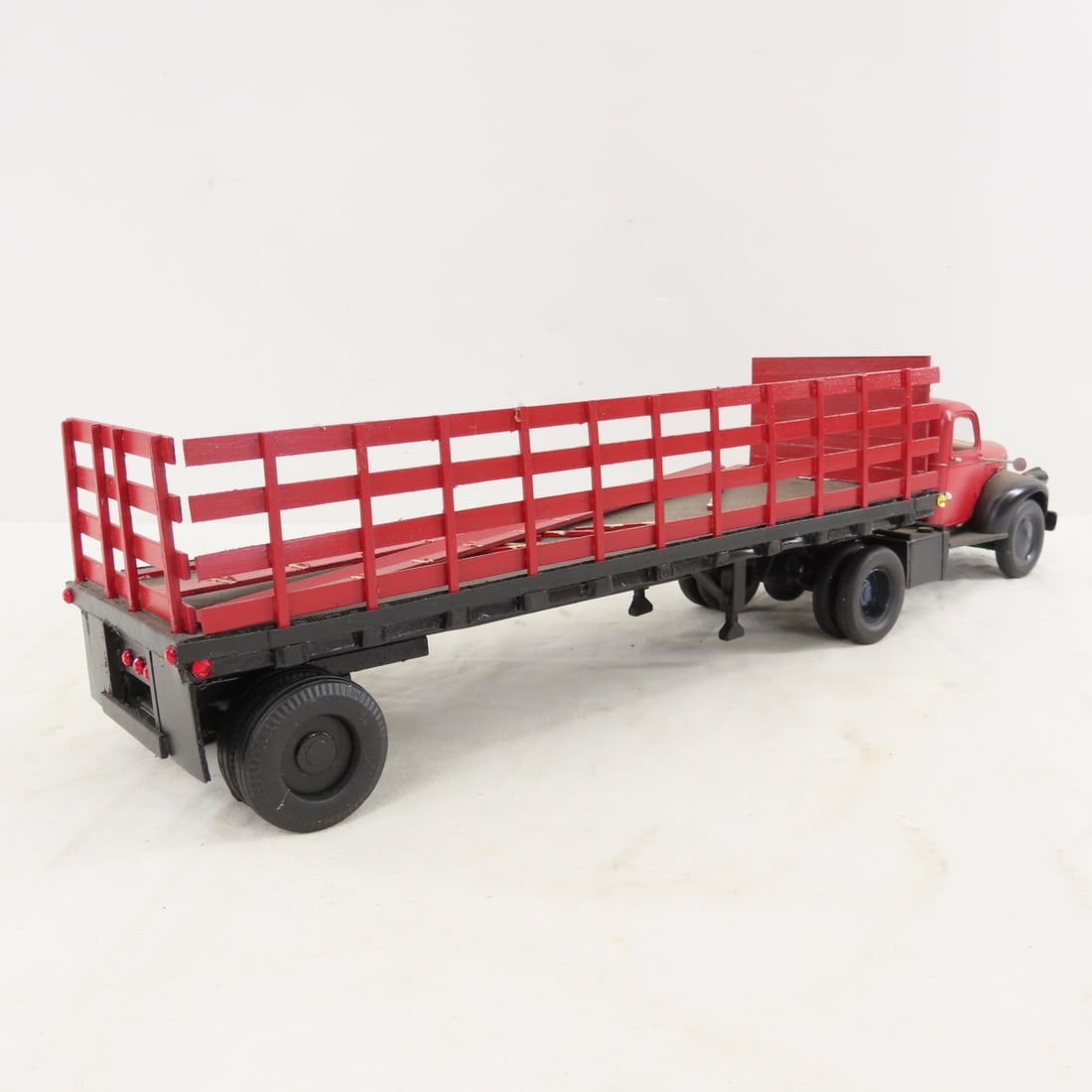 Custom Wood and Plastic Stake Truck - 5