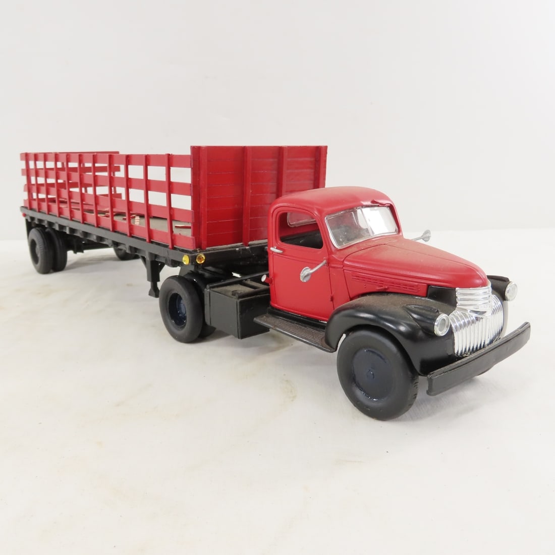 Custom Wood and Plastic Stake Truck - 7