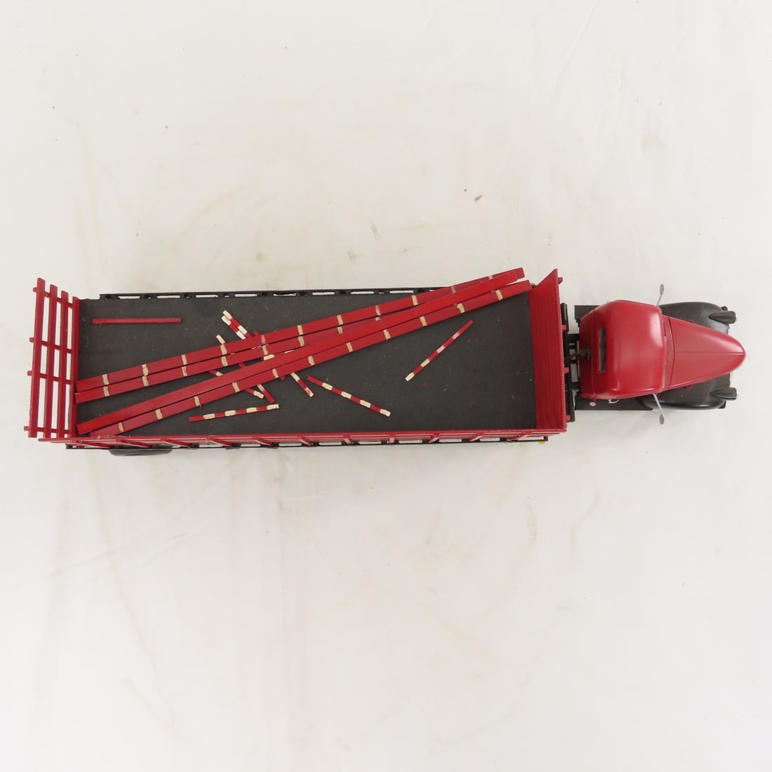 Custom Wood and Plastic Stake Truck - 9