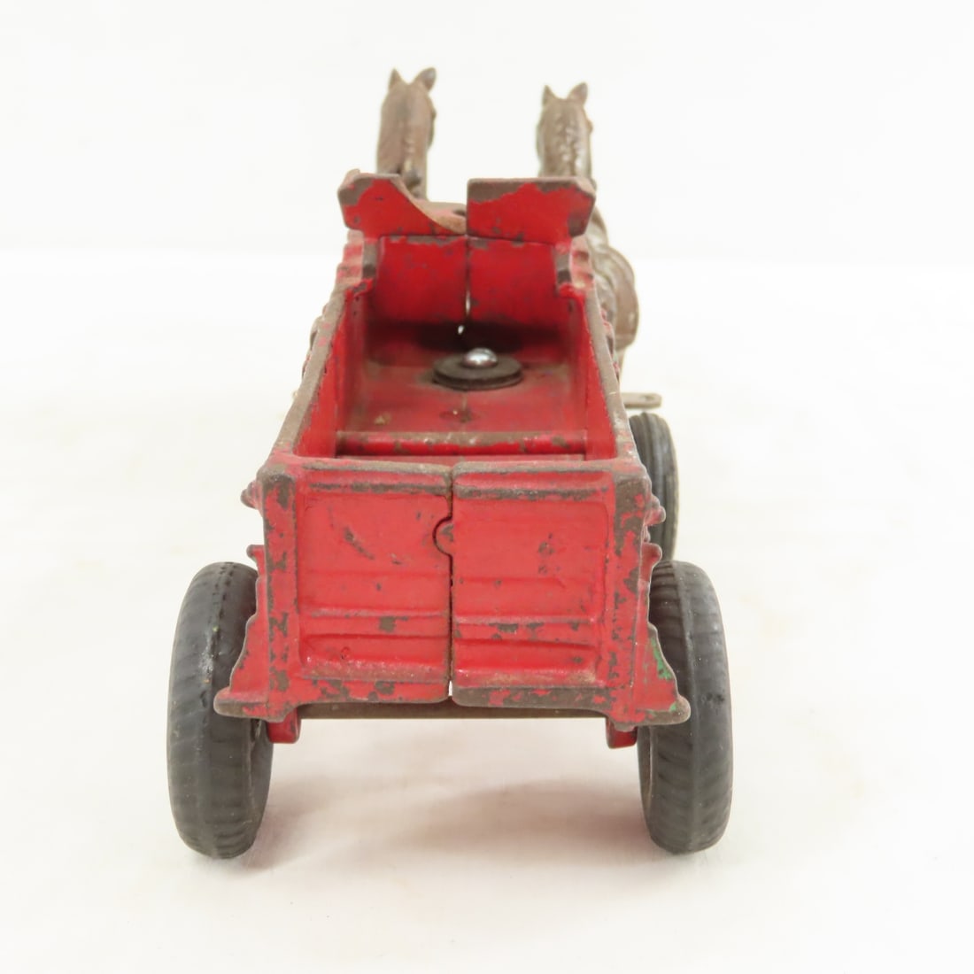Cast Iron Horse Drawn Wagon with Custom Hitch - 4