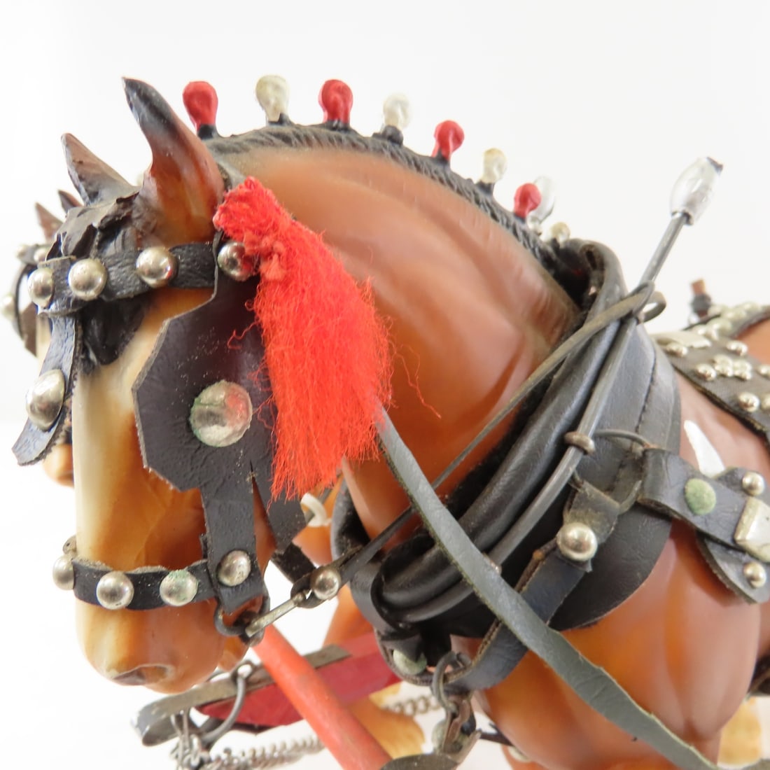 Custom Log Sled with Breyer 2 Horse Team - 13