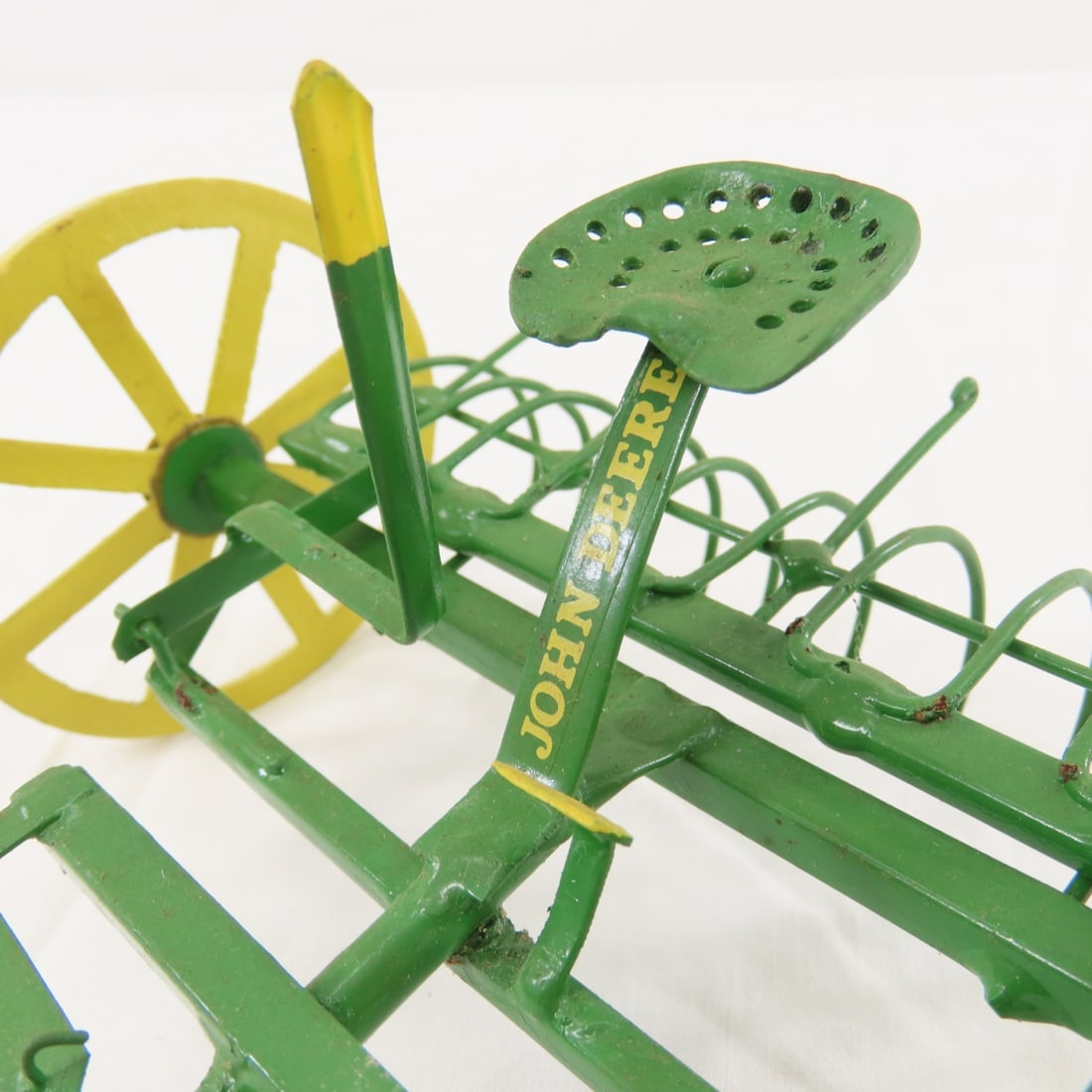 Scratch Built John Deere Horse Drawn Dump Hay Rake - 11