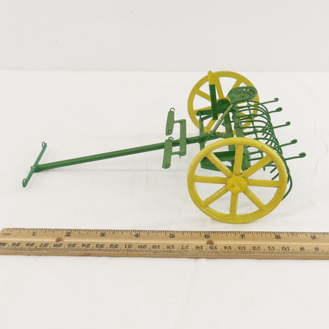 Scratch Built John Deere Horse Drawn Dump Hay Rake - 2