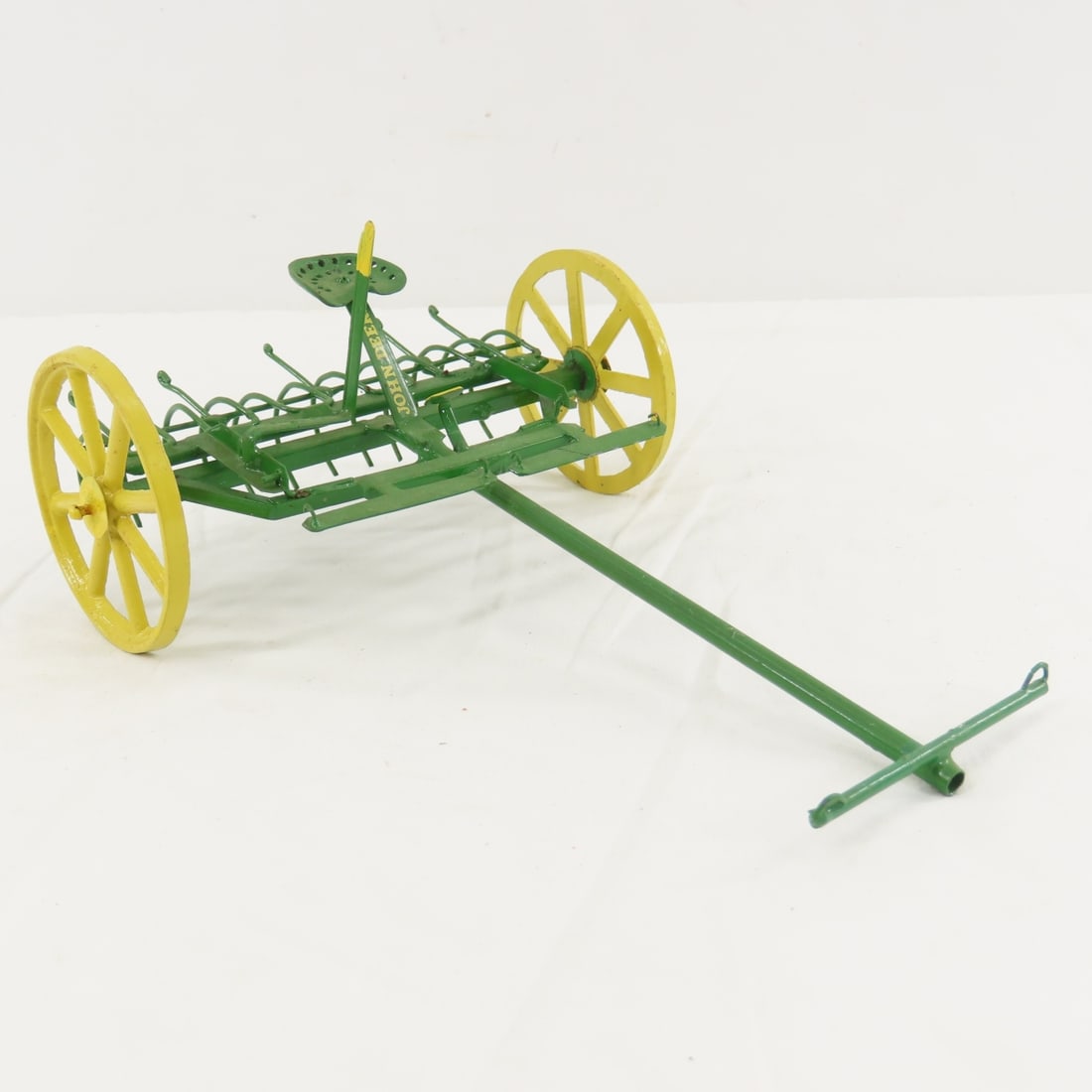Scratch Built John Deere Horse Drawn Dump Hay Rake - 7