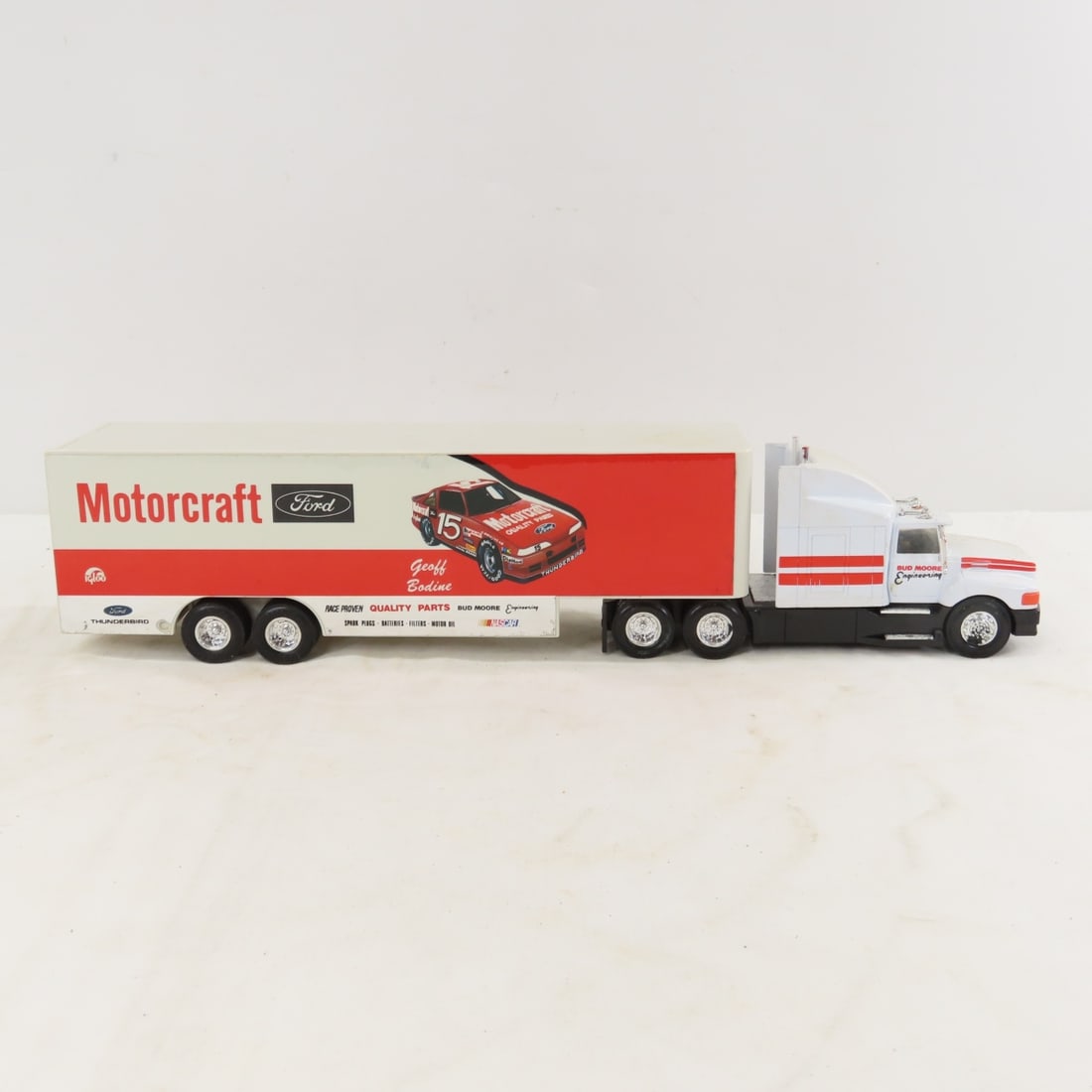 3 Racing Champions & 1 Unmarked Tractor Trailer - 4