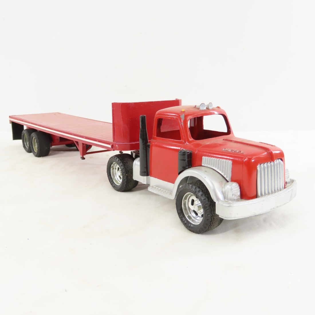 Hubley Kidde Toy 492 Truck & Custom Flat Bed - 7