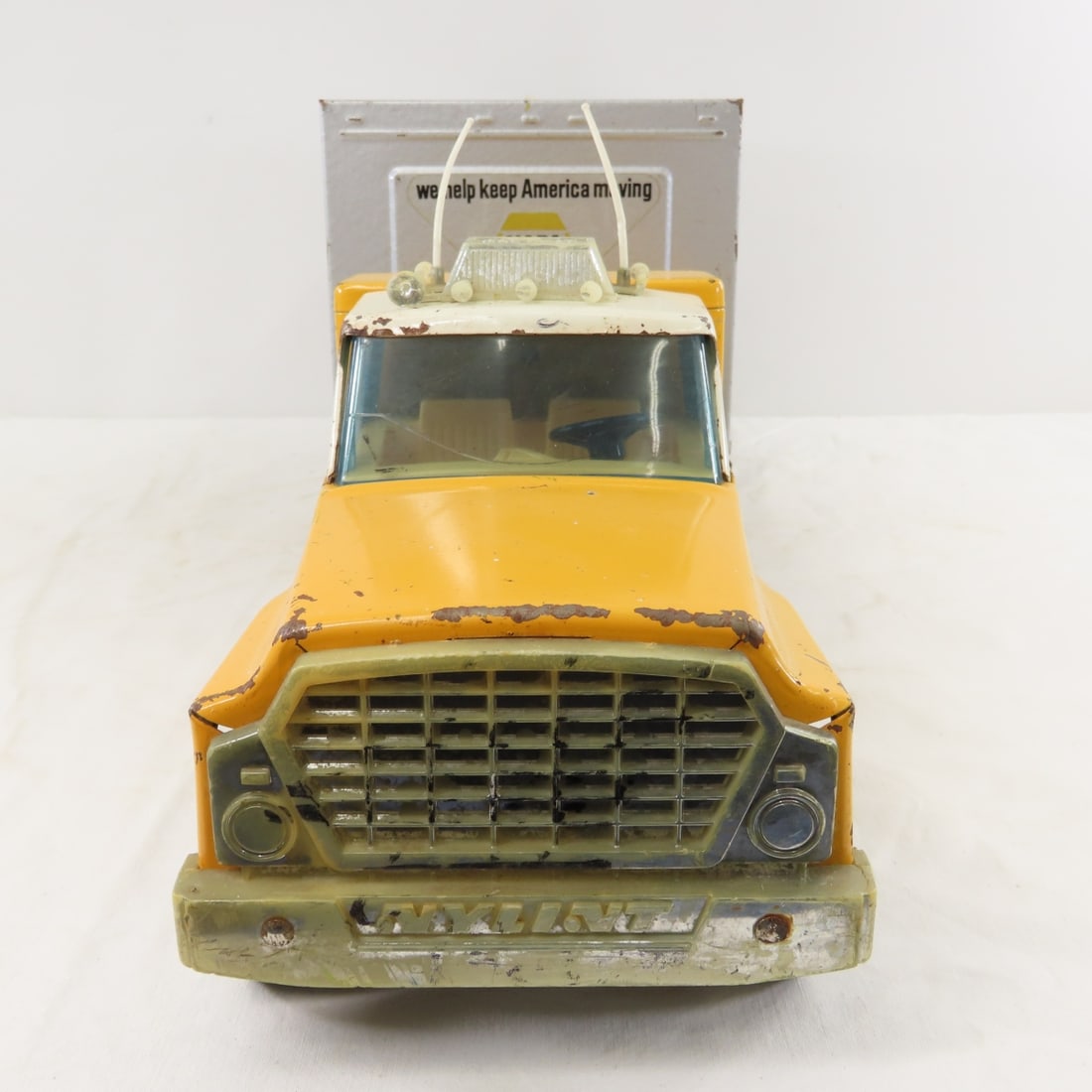 1970s Nylint Pressed Steel NAPA Truck & Trailer - 8
