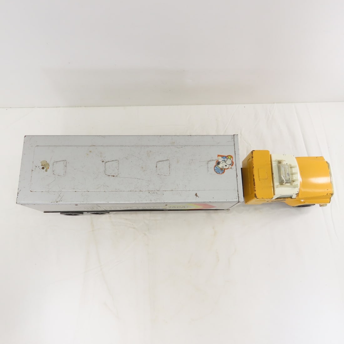 1970s Nylint Pressed Steel NAPA Truck & Trailer - 9