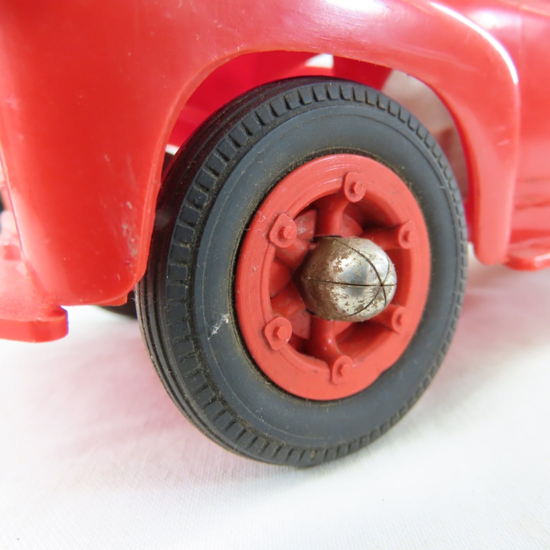 Custom Wood Flat Bed Trailer with Plastic Truck - 12