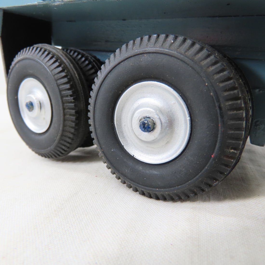 Custom Wood Flat Bed Trailer with Plastic Truck - 15