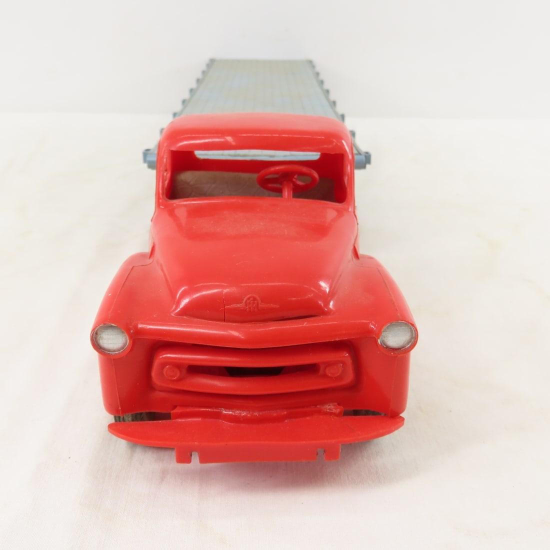 Custom Wood Flat Bed Trailer with Plastic Truck - 8