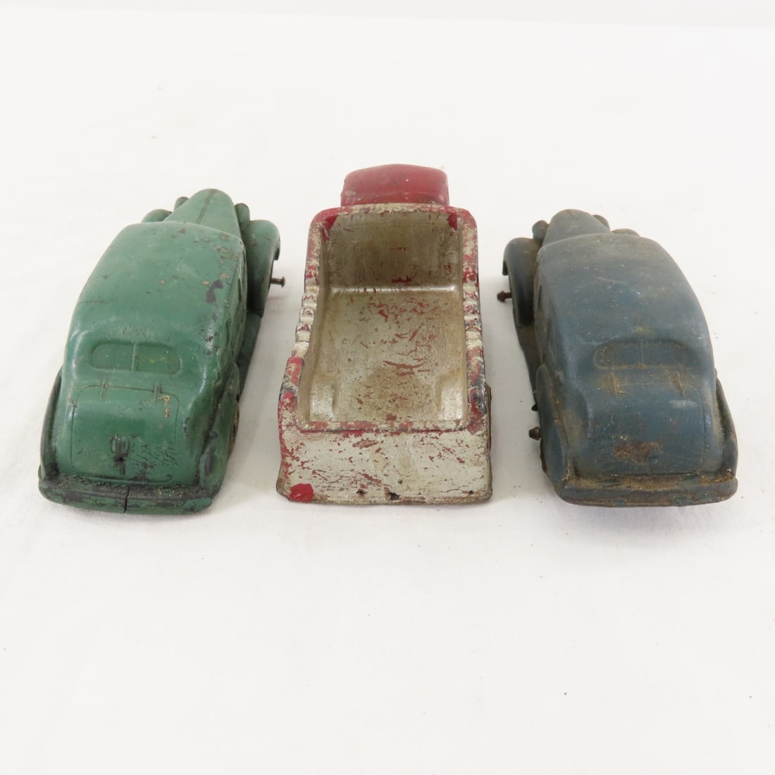 5 Vintage Sun Rubber & 3 Auburn Rubber Toy Cars - 14