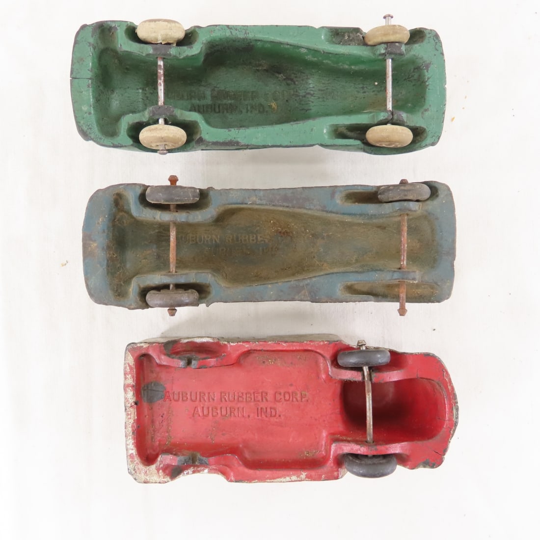 5 Vintage Sun Rubber & 3 Auburn Rubber Toy Cars - 17