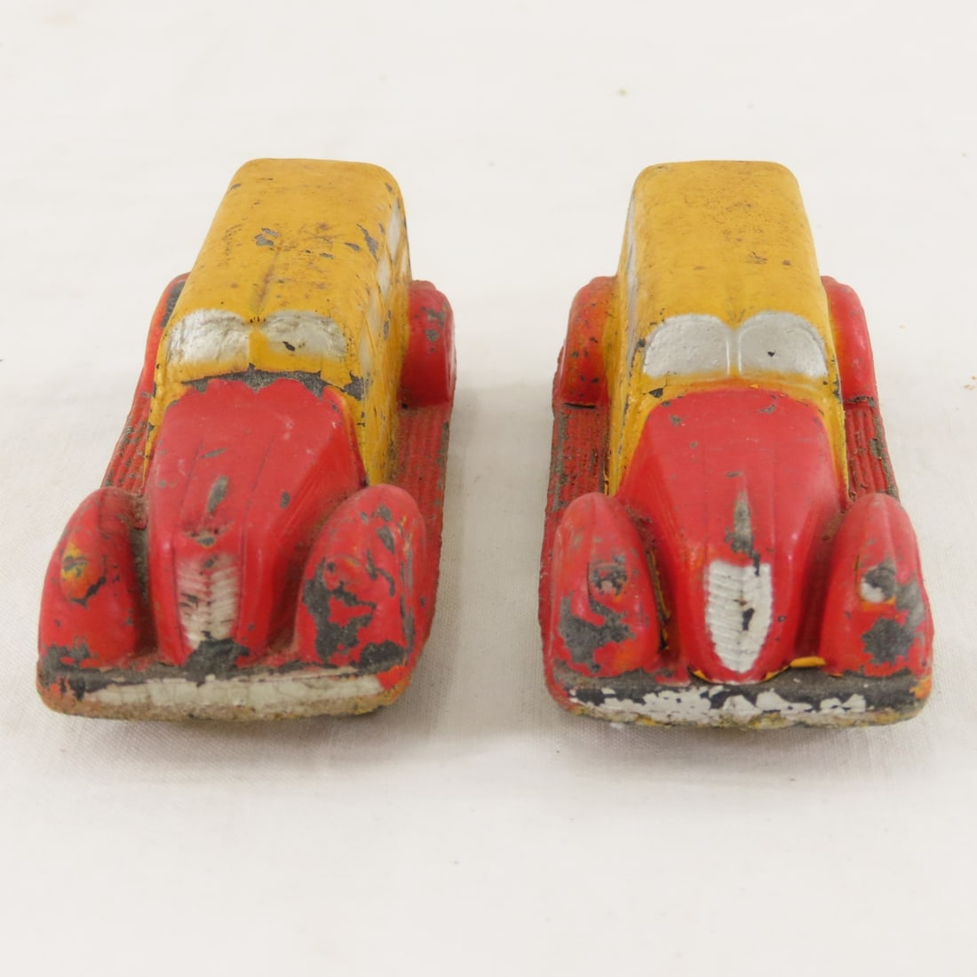 5 Vintage Sun Rubber & 3 Auburn Rubber Toy Cars - 5