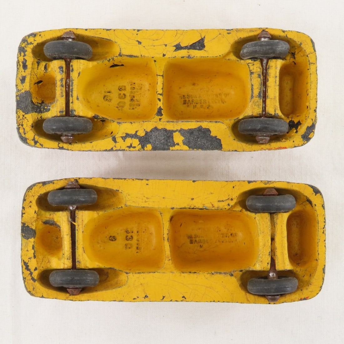 5 Vintage Sun Rubber & 3 Auburn Rubber Toy Cars - 6