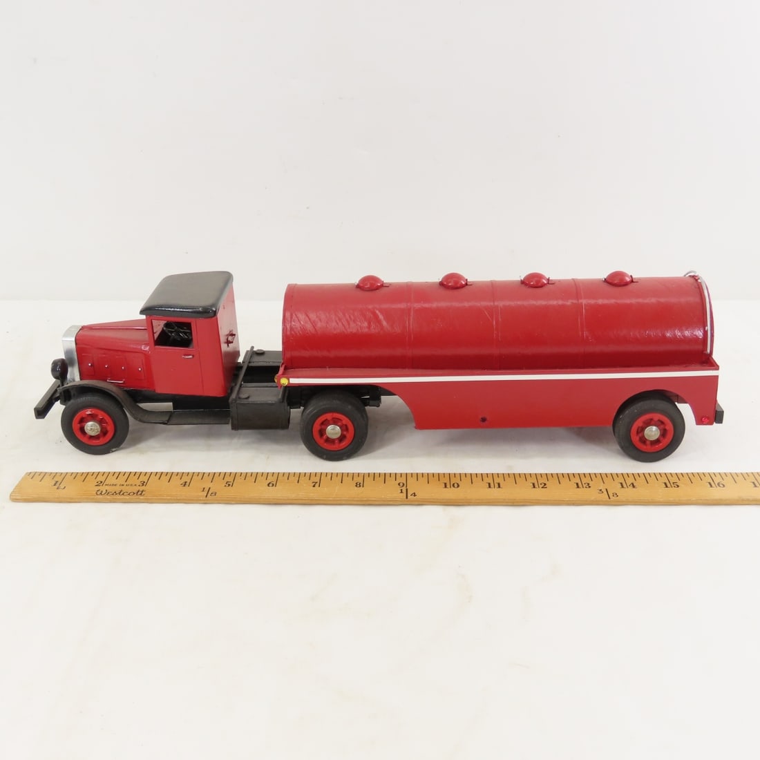 Custom Wood Model Tanker Truck - 2