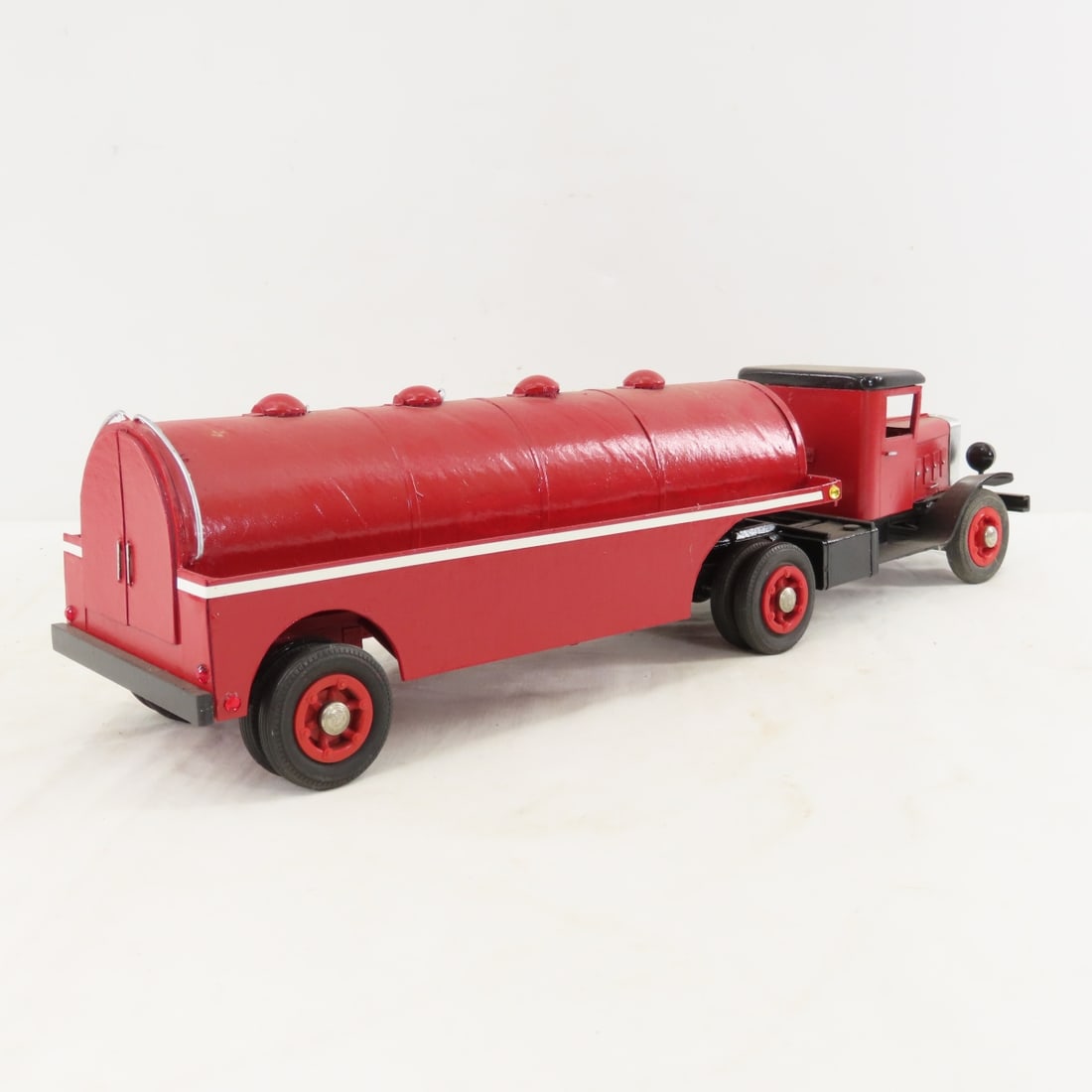 Custom Wood Model Tanker Truck - 5