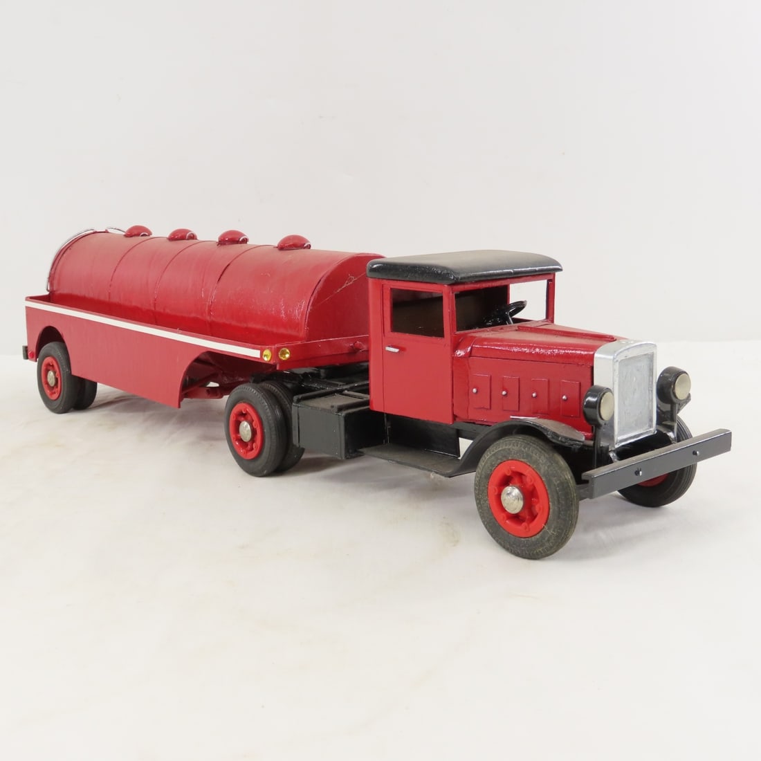 Custom Wood Model Tanker Truck - 7