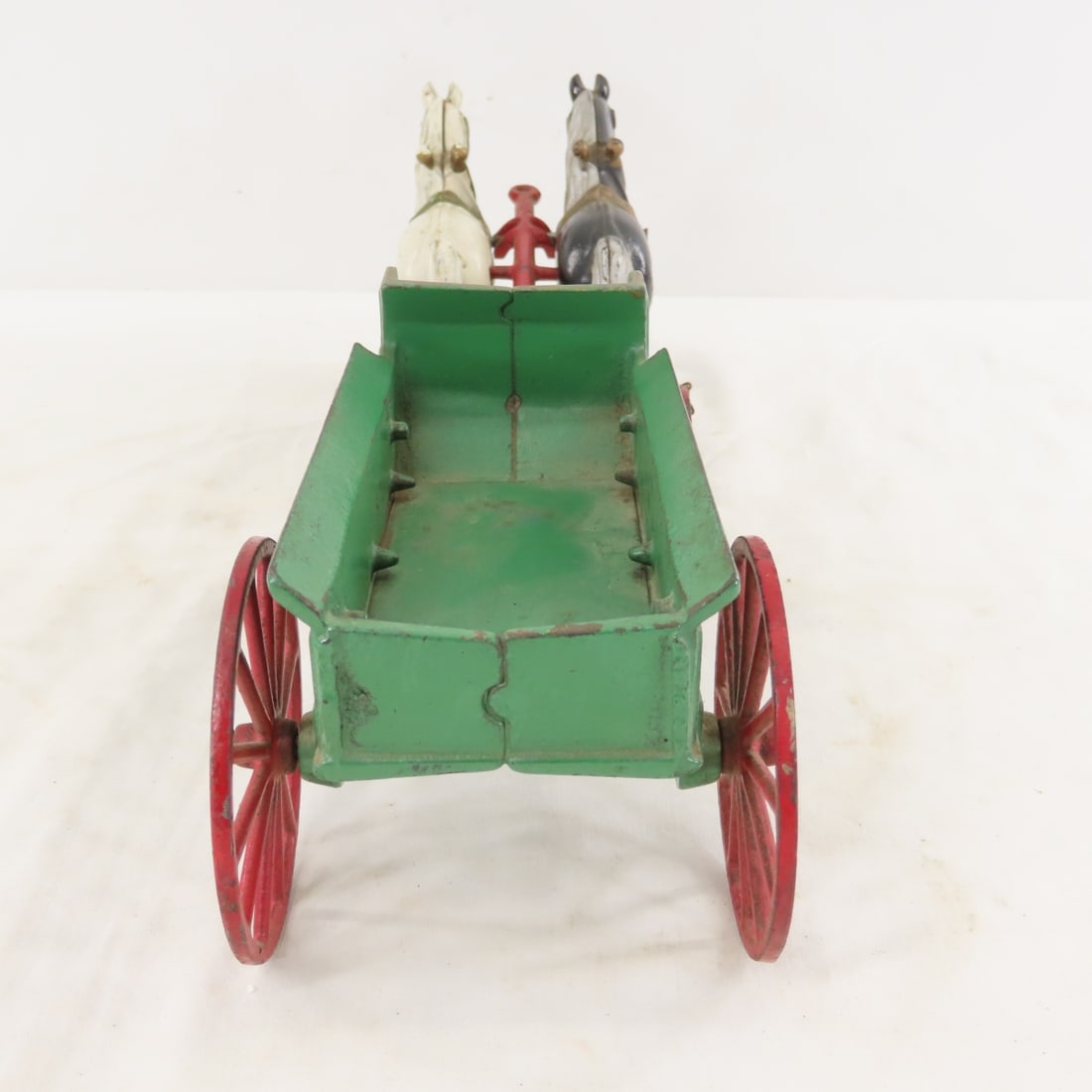 2 Kenton & 2 Repro Cast Iron Horse Drawn Wagons - 15