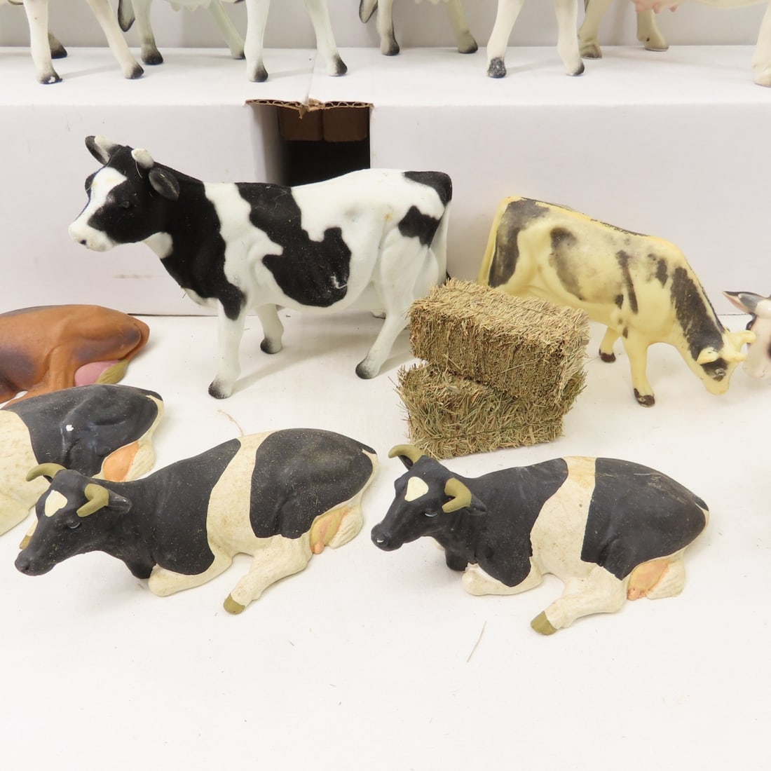 Plastic & Ceramic Cows & Harvestore Silo - 10