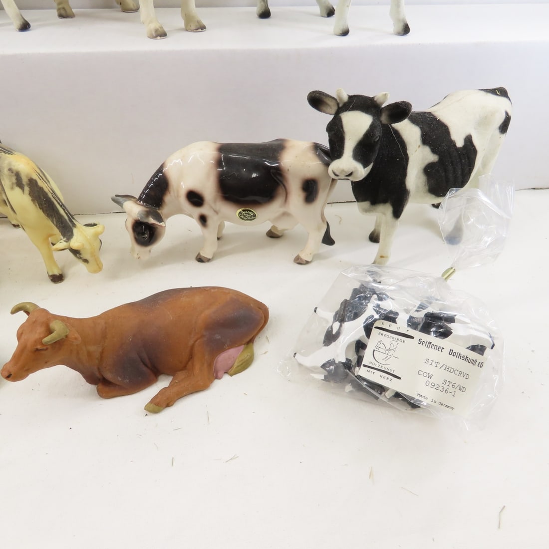 Plastic & Ceramic Cows & Harvestore Silo - 11