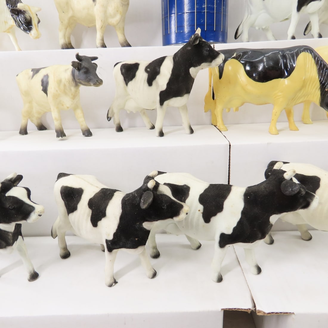 Plastic & Ceramic Cows & Harvestore Silo - 6