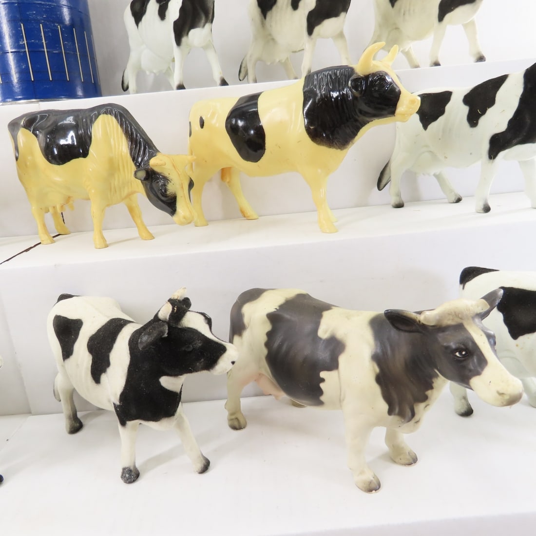 Plastic & Ceramic Cows & Harvestore Silo - 7