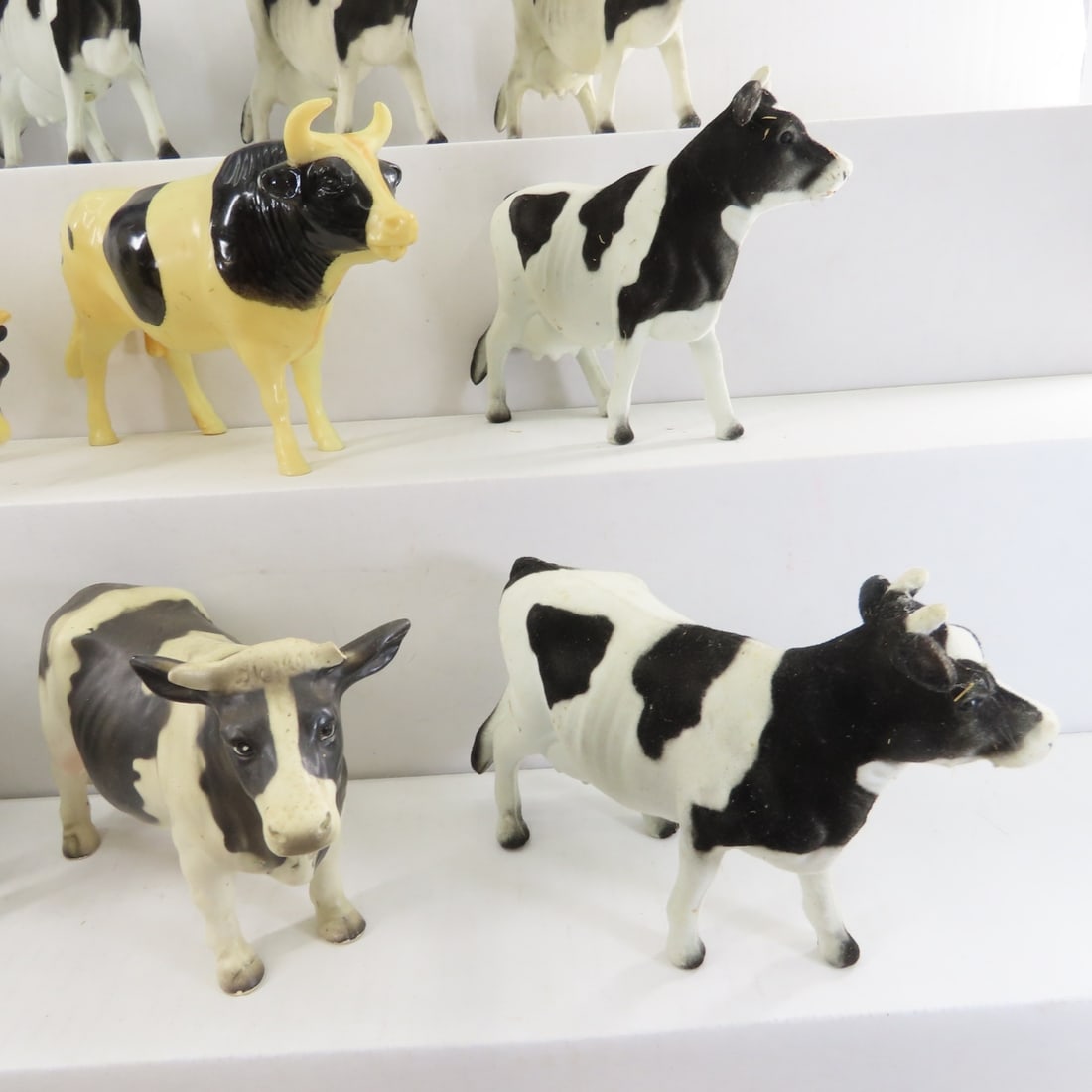 Plastic & Ceramic Cows & Harvestore Silo - 8