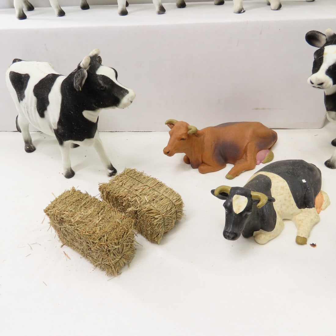 Plastic & Ceramic Cows & Harvestore Silo - 9