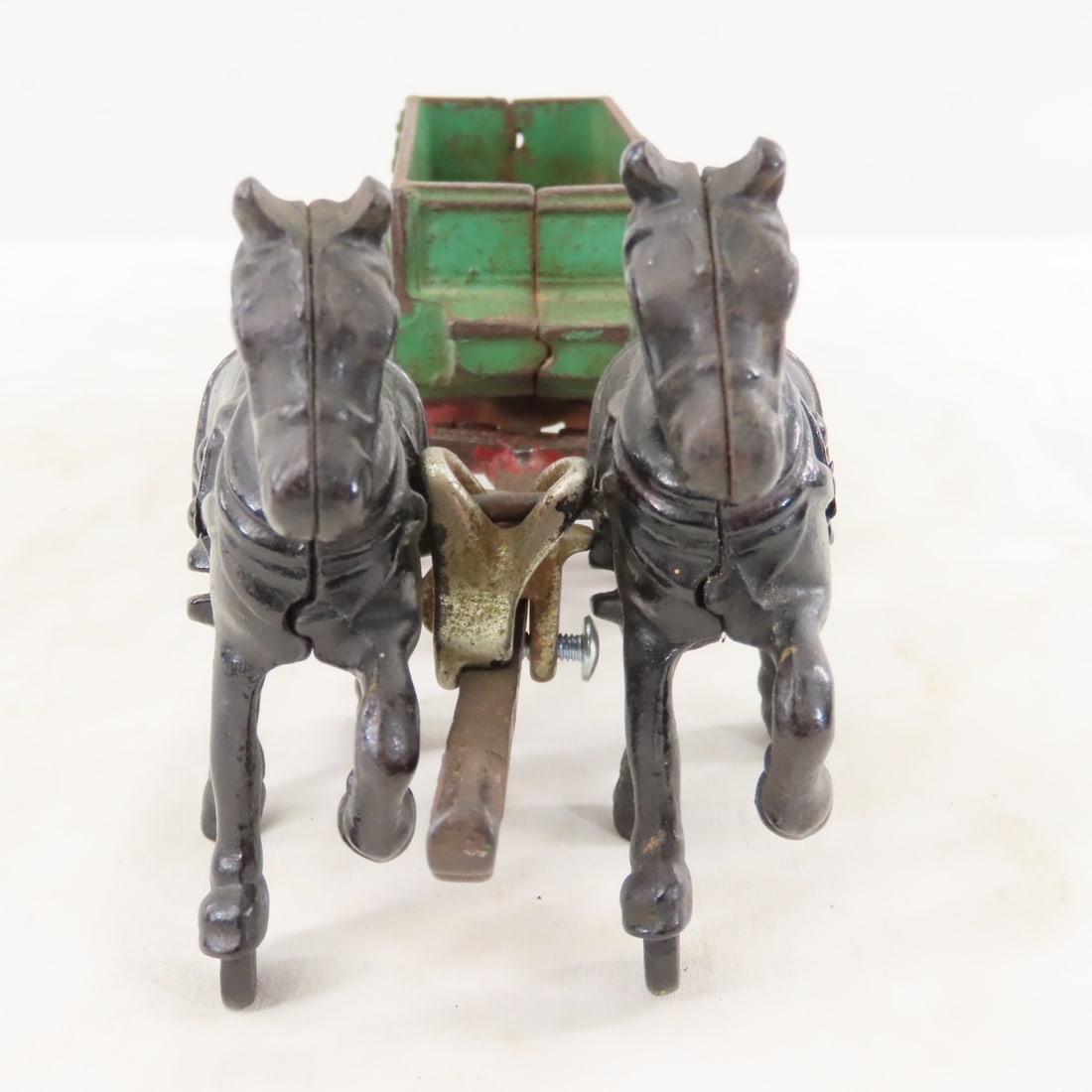 Arcade Cast Iron McCormick-Deering 2 Horse Wagon - 8